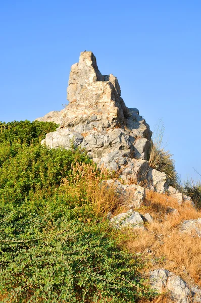 Photo of rock on Samos island — Stock Photo, Image