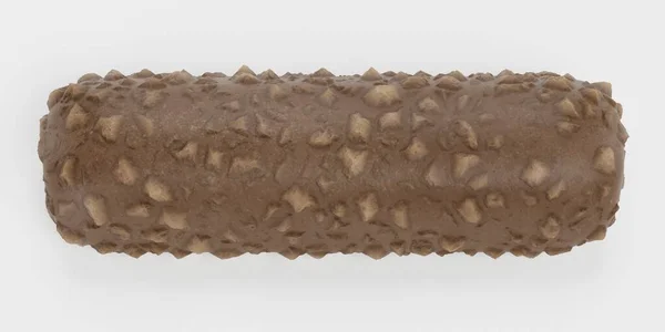 Realistische Render Van Chocoladereep — Stockfoto