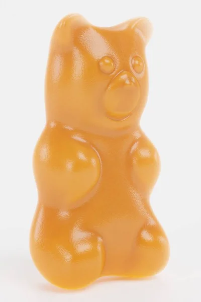Realistic Render Gummy Bear — Stock Photo, Image