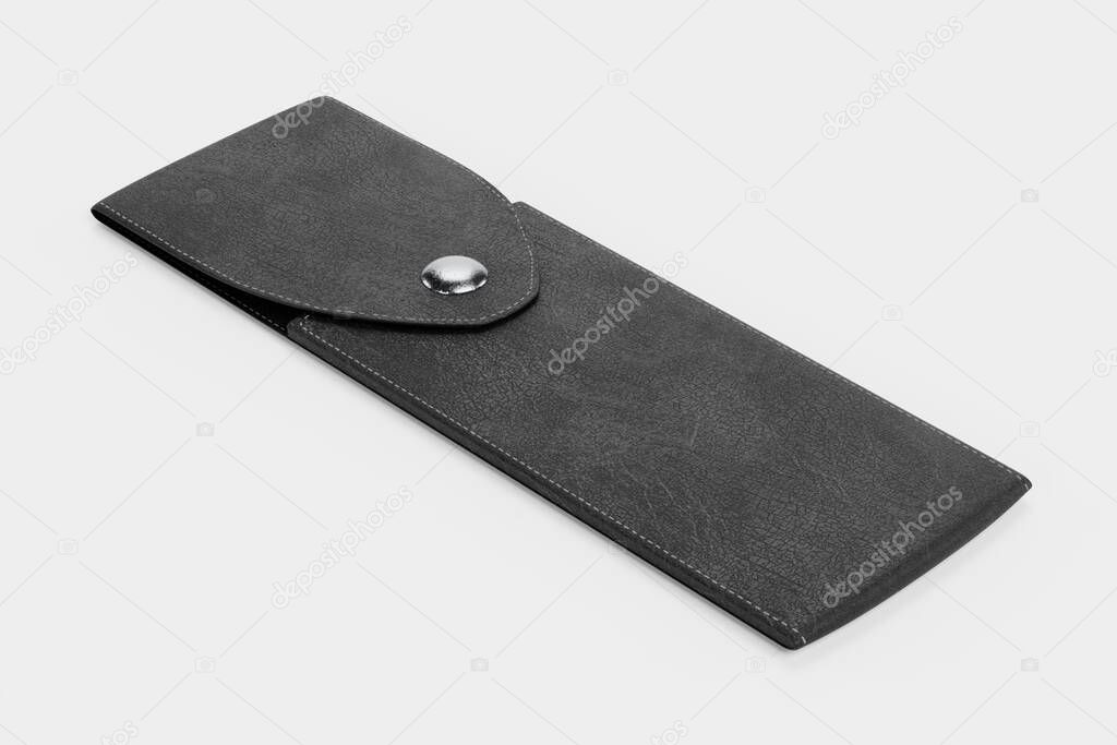 Realistic 3D Render of Leather Case