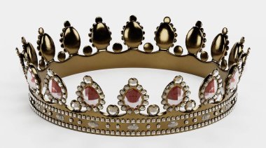 Royal Crown 'un gerçekçi 3D canlandırması