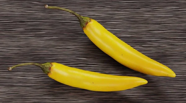 Renderização Realista Pimentão Amarelo — Fotografia de Stock