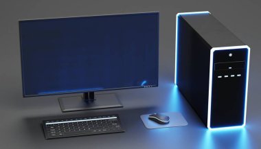 Kişisel Bilgisayarın Gerçekçi 3B Hazırlaması