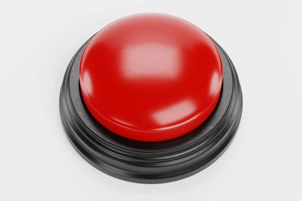 Realistic Render Emergency Button — Stock Photo, Image