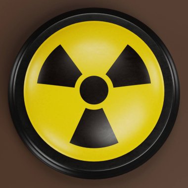 Gerçekçi 3B Acil Durum Düğmesi