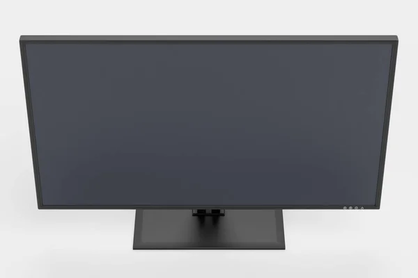 Renderização Realista Monitor — Fotografia de Stock