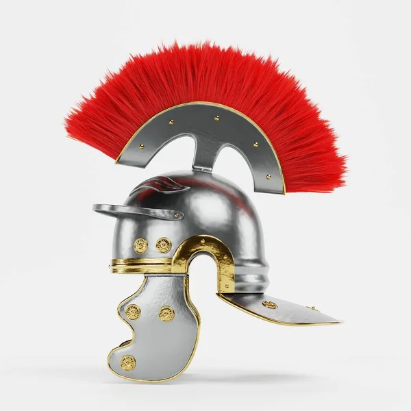 Realistische Render Van Romeinse Helm — Stockfoto