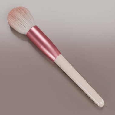 Makyaj Fırçasının Gerçekçi 3B Hazırlaması