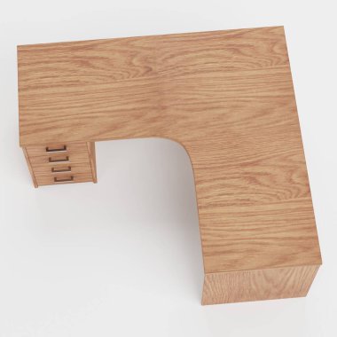 PC Tablosunun Gerçekçi 3B Hazırlaması