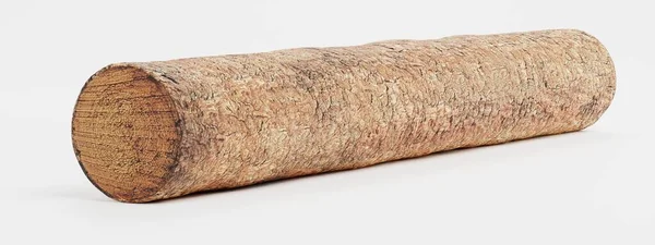 Realistische Render Tree Log — Stockfoto