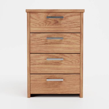 Ofis Kabinesinin Gerçekçi 3 Boyutlu Hazırlaması