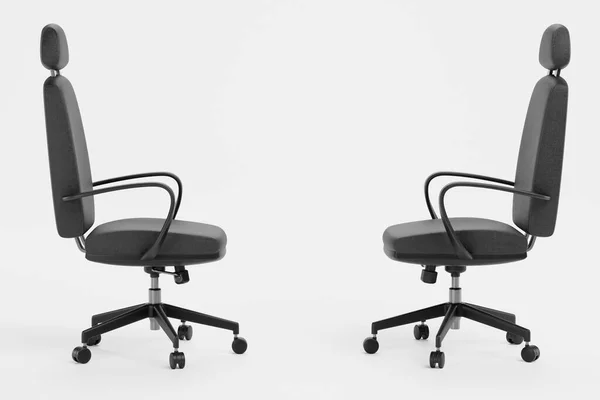 Realistic Render Office Chair — Stock Photo, Image