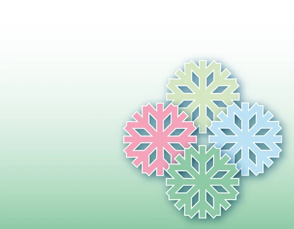 Winter background pastel color — Stock Photo, Image