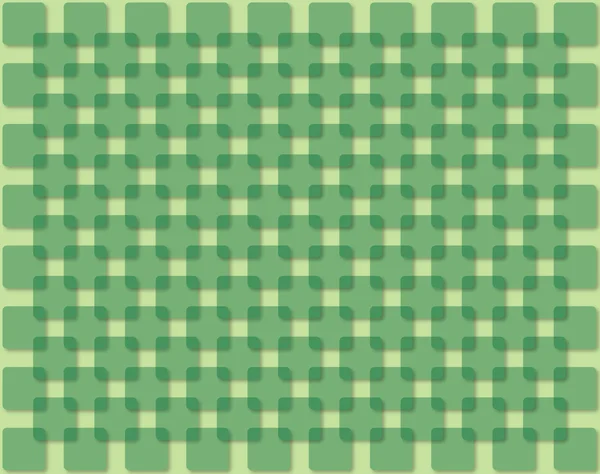 抽象的な背景に緑の正方形 — ストック写真
