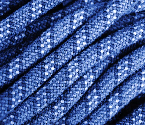 Скелелазіння мотузка текстура синій — стокове фото