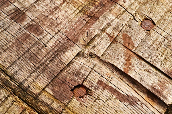 Old boards with nails — Stock Photo, Image