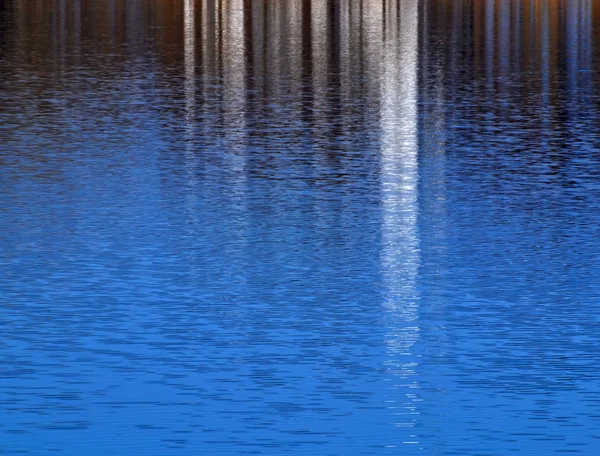 Water surface like a mirror — Stock Photo, Image