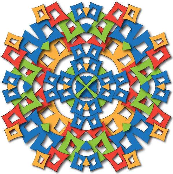 Mandala azteca — Foto de Stock