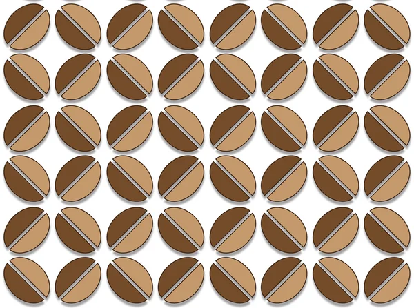 Stylized coffee pattern — Stock Photo, Image