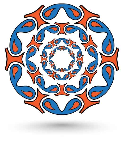 Abstracte mandala tribal — Stockfoto