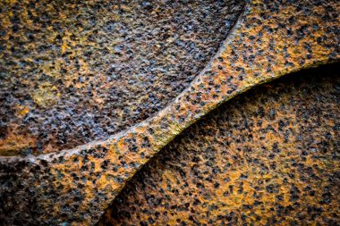 paslı demir parçası