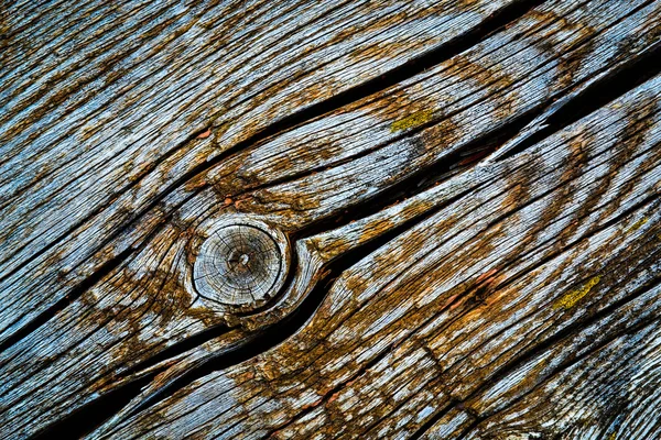 Tablero de madera viejo erosionado — Foto de Stock