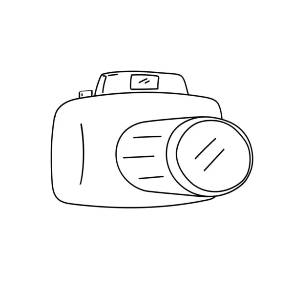 Εικονίδιο Διανυσματικής Κάμερας Φακό — Διανυσματικό Αρχείο