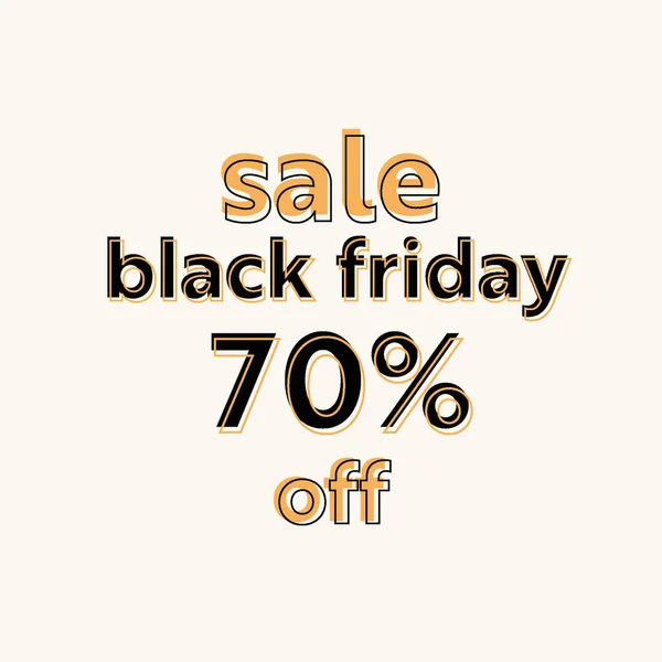 Kara Cuma indirimi için güzel posterler, vektör illüstrasyonu.