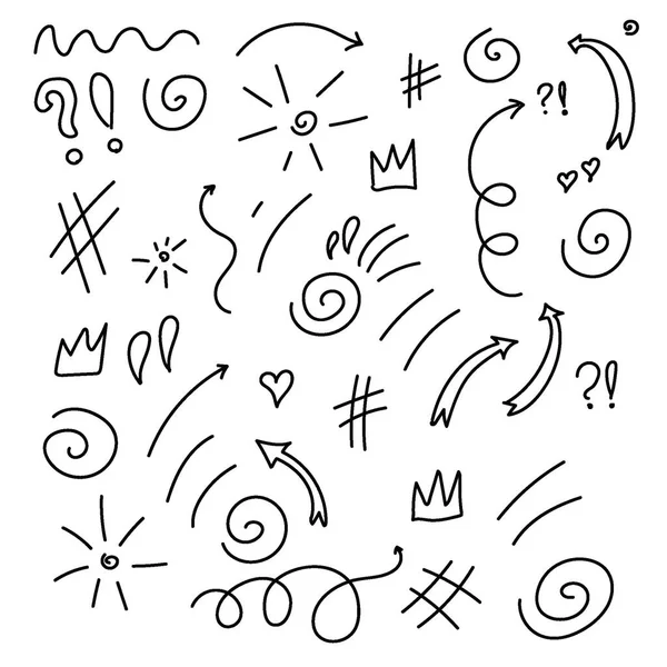 kaotik karalama desenli arka plan güneş okları kaplaması. Vektör illüstrasyonu