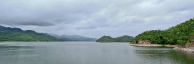 kanchanaburi srinakarin baraj, tayland