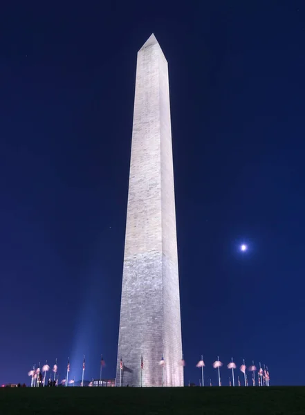 Washingtoni Emlékmű Washingtoni Nemzeti Plázában — Stock Fotó