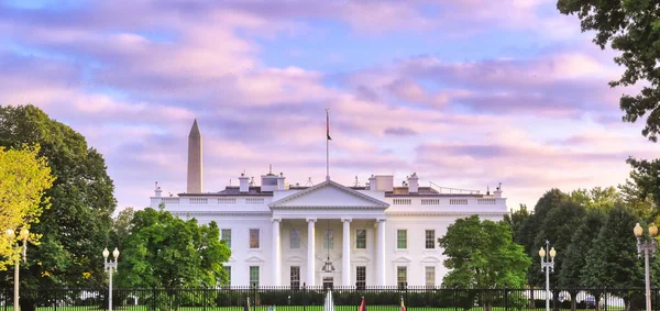 Casa Blanca Encuentra 1600 Pennsylvania Avenue Washington — Foto de Stock