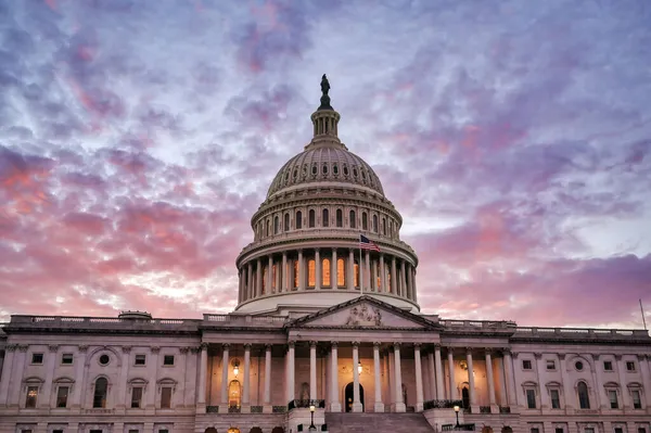 Capitólio Dos Estados Unidos Ponto Encontro Congresso Dos Estados Unidos — Fotografia de Stock