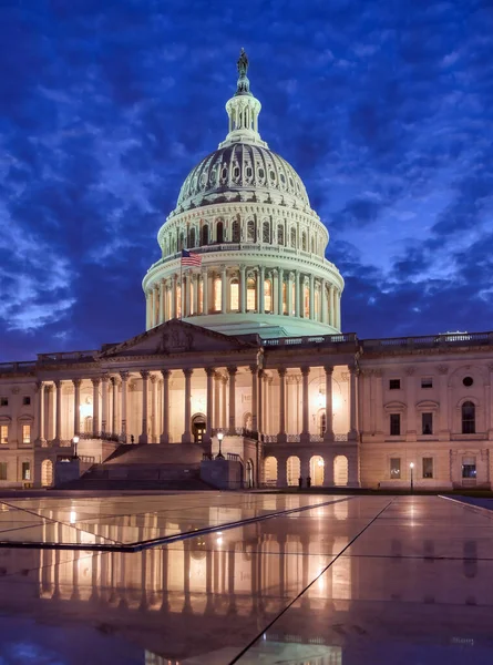 Capitólio Dos Estados Unidos Ponto Encontro Congresso Dos Estados Unidos — Fotografia de Stock