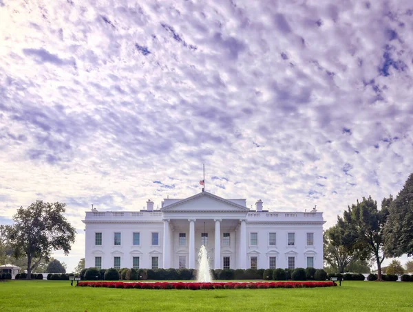 Beyaz Saray Washington 1600 Pennsylvania Bulvarı Nda Bulunuyor — Stok fotoğraf