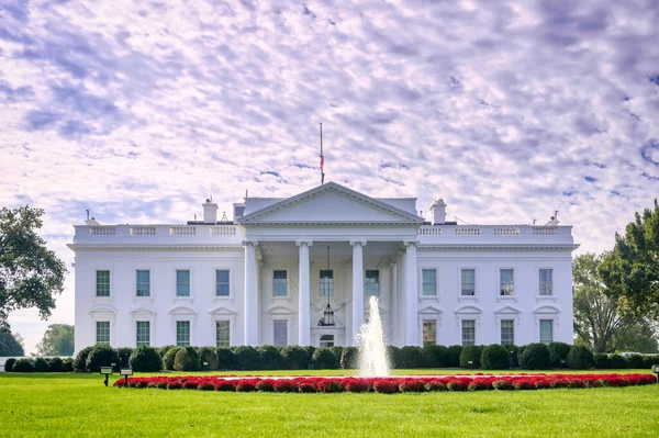 Das Weiße Haus Der 1600 Pennsylvania Avenue Washington — Stockfoto