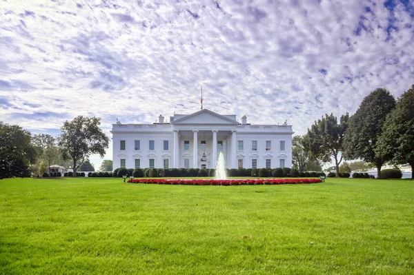 Das Weiße Haus Der 1600 Pennsylvania Avenue Washington — Stockfoto