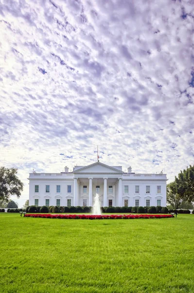 Beyaz Saray Washington 1600 Pennsylvania Bulvarı Nda Bulunuyor — Stok fotoğraf