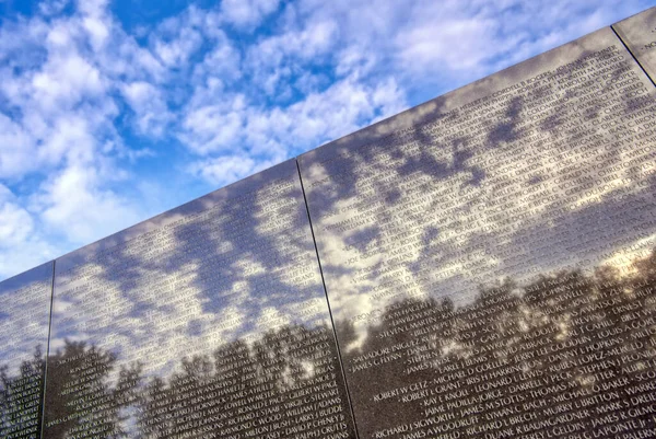 Вашингтон Округ Колумбия Октября 2021 Года Мемориал Ветеранов Вьетнама Национальном — стоковое фото