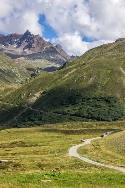 Silvretta Bergpanorama Oostenrijk Alpen — Stockfoto