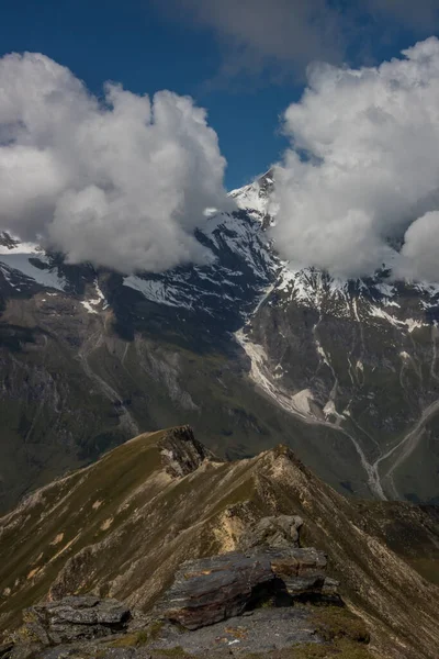 Гірська Мальовнича Дорога Grossglockner Австрії Альпах — стокове фото