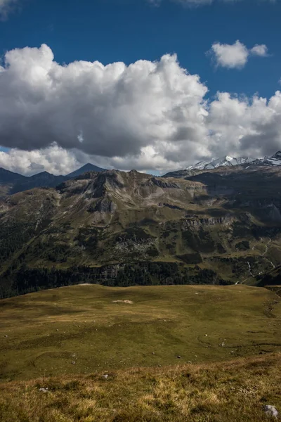 Горная Живописная Дорога Гроссглокнер Австрии Альпах — стоковое фото