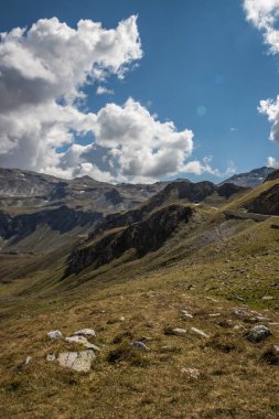 Grossglockner dağ manzaralı yol Alplerde Avusturya 'da