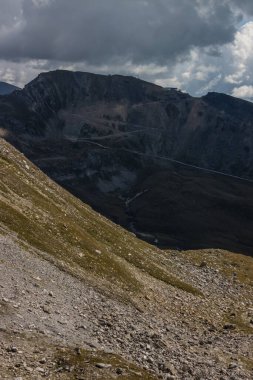 Grossglockner dağ manzaralı yol Alplerde Avusturya 'da