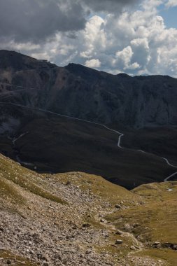 Grossglockner dağ manzaralı yol Alplerde Avusturya 'da