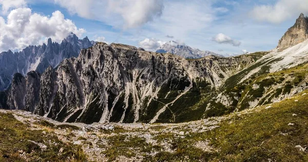 Mountain Trail Tre Cime Lavaredo Dolomites Italy — Fotografia de Stock