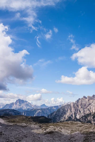 Horská Stezka Tre Cime Lavaredo Dolomitech Itálii — Stock fotografie