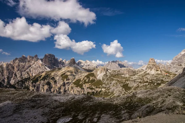 Sentiero Montagna Tre Cime Lavaredo Nelle Dolomiti Italia — Foto Stock