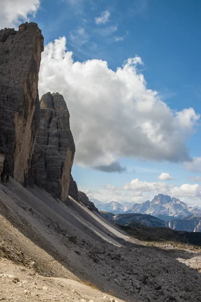 Szlak Górski Tre Cime Lavaredo Dolomitach Włoszech — Zdjęcie stockowe