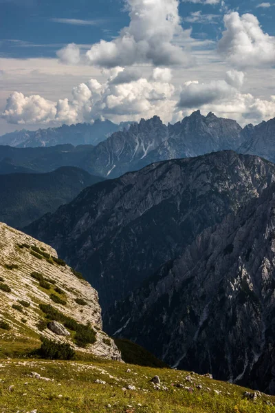 Tre Cime Lavaredo Hegyi Ösvény Dolomitokban — Stock Fotó